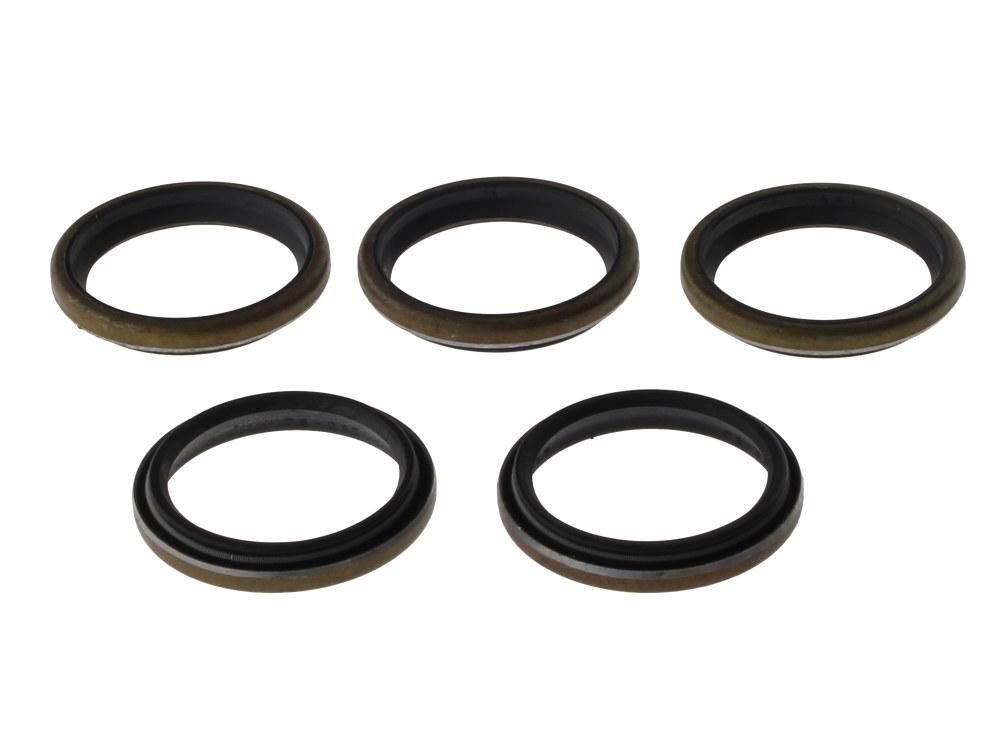 Transmission Main Drive Gear End Seal - Pack of 5. Fits 4Spd Big Twin 1966-1986.