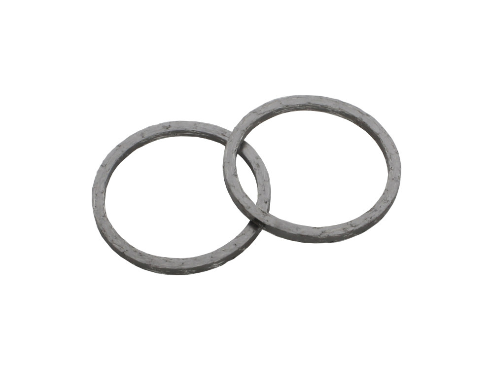 Race/Screamin Eagle Style Exhaust Gaskets – Pack of 2. Fits Big Twin 1984up & Sportster 1986-2021.