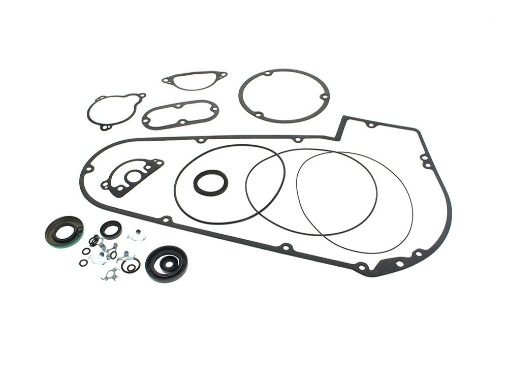 Primary Gasket Kit. Fits 4Spd Big Twin 1965-1986 & Softail 1984-1988.