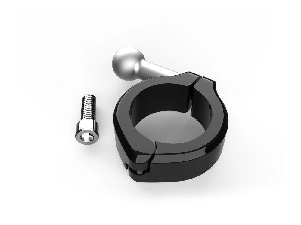 Bar Mount Clamp - Black. Fits 1-1/4in. Bar