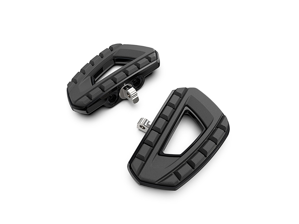 Chicane Mini Floorboards with HD Male Mount - Black - Ciro3D