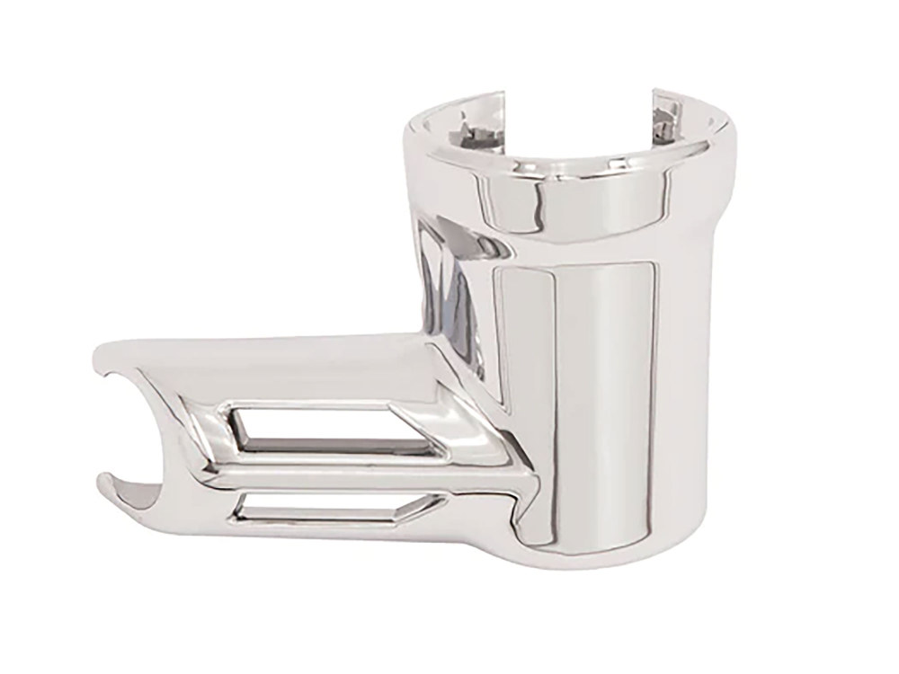 Fuel Line Fitting Cover - Chrome. Fits Fuel Injected Twin Cam 2001-2017 & Sportster 2007-2021