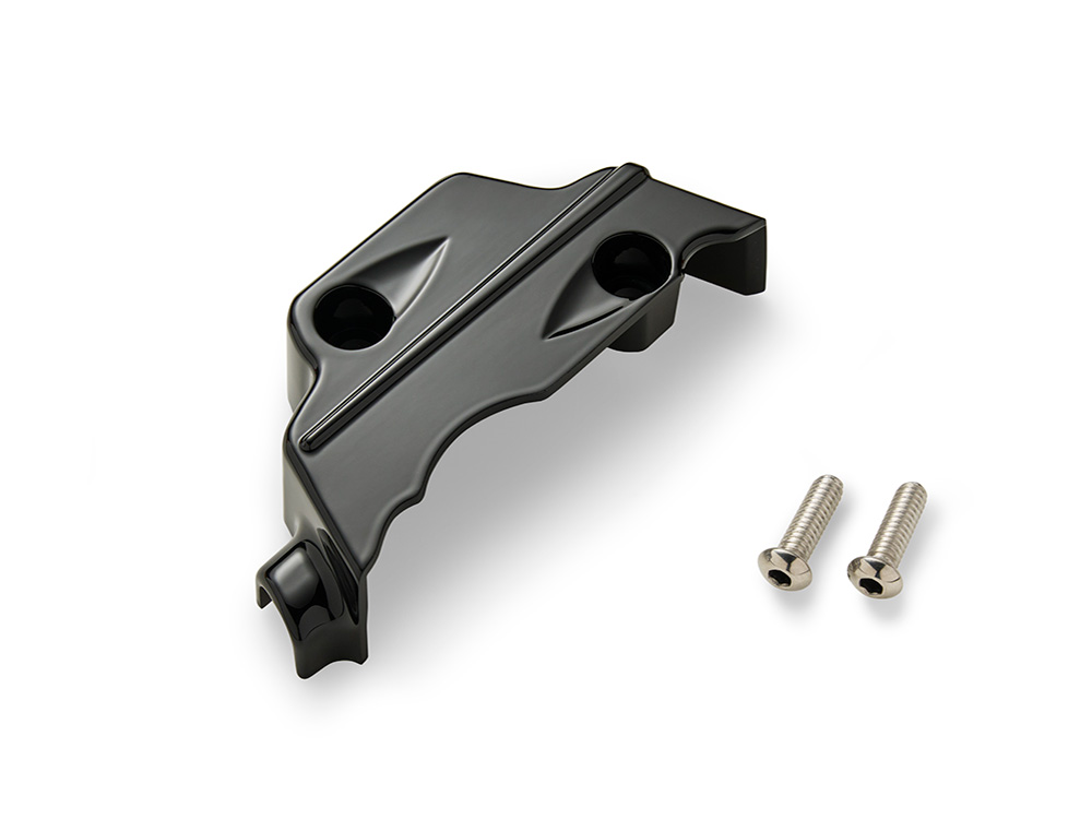 Metal Gear Position Sensor Cover - Black. Fits Softail 2025up & Touring 2025up - Ciro3D
