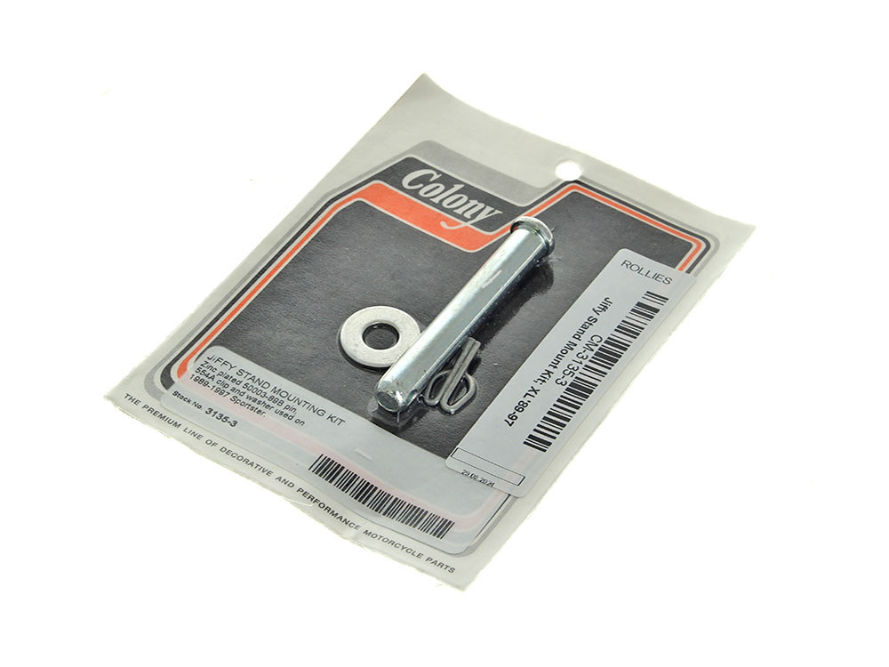 Jiffy Stand Mount Kit. Fits Sportster 1989-1997