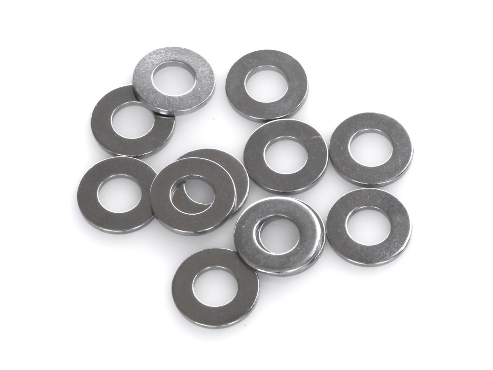 5/16in. Flat Washer – Chrome. Pack 12.