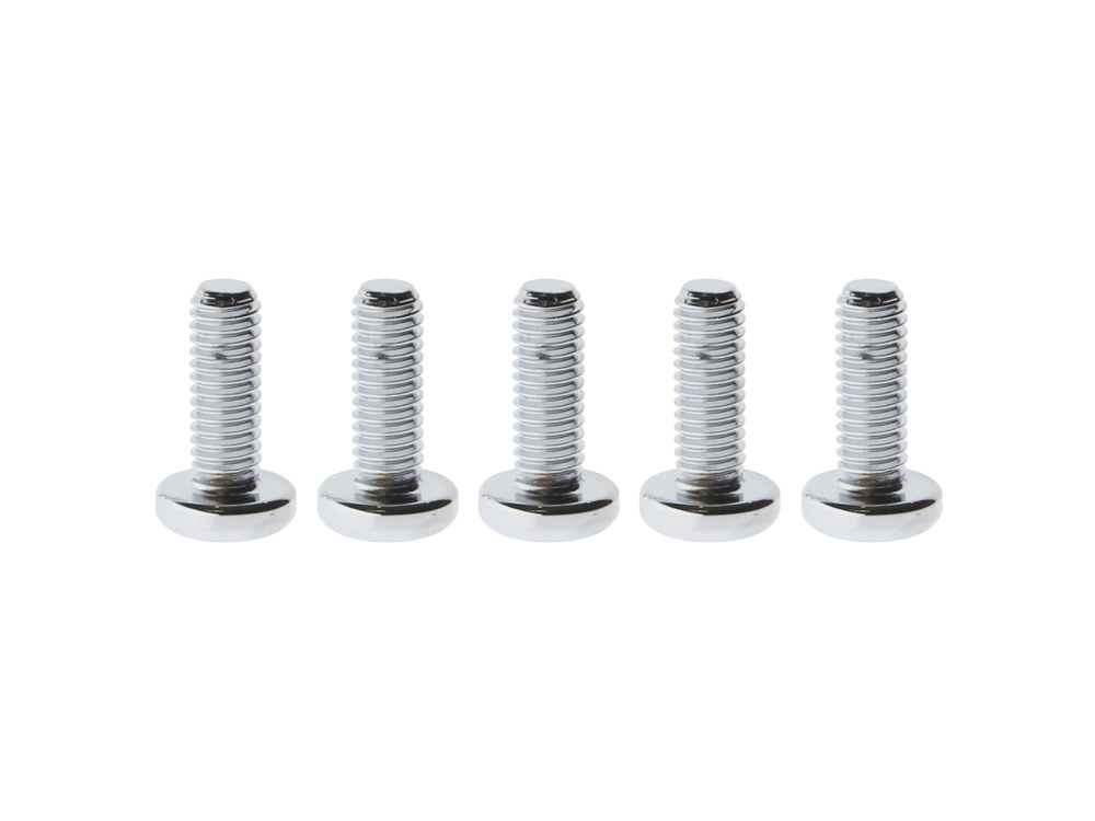 Torx Head Front Disc Rotor Bolts – Chrome. Fits H-D Big Twin 1984up & Sportster 1984-2021.