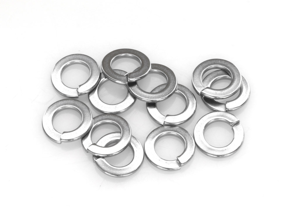 5/16in. Lock Washer – Chrome. Pack 12.