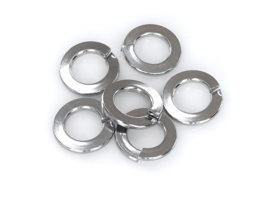 7/16in. Lock Washer - Chrome. Pack 6.