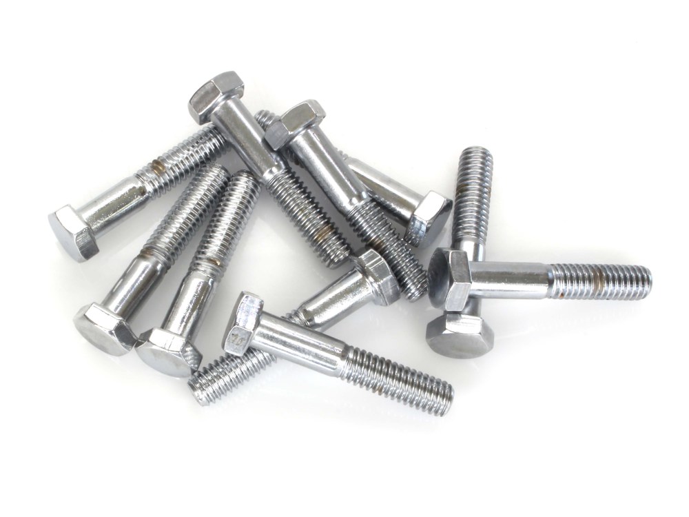 5/16-18 x 1-3/4in. UNC Hex Head Bolt – Chrome. Pack 10.