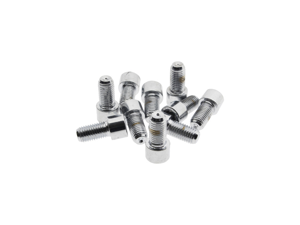 5/16-24 x 5/8in. UNF Polished Socket Head Allen Bolts – Chrome. Pack 10.