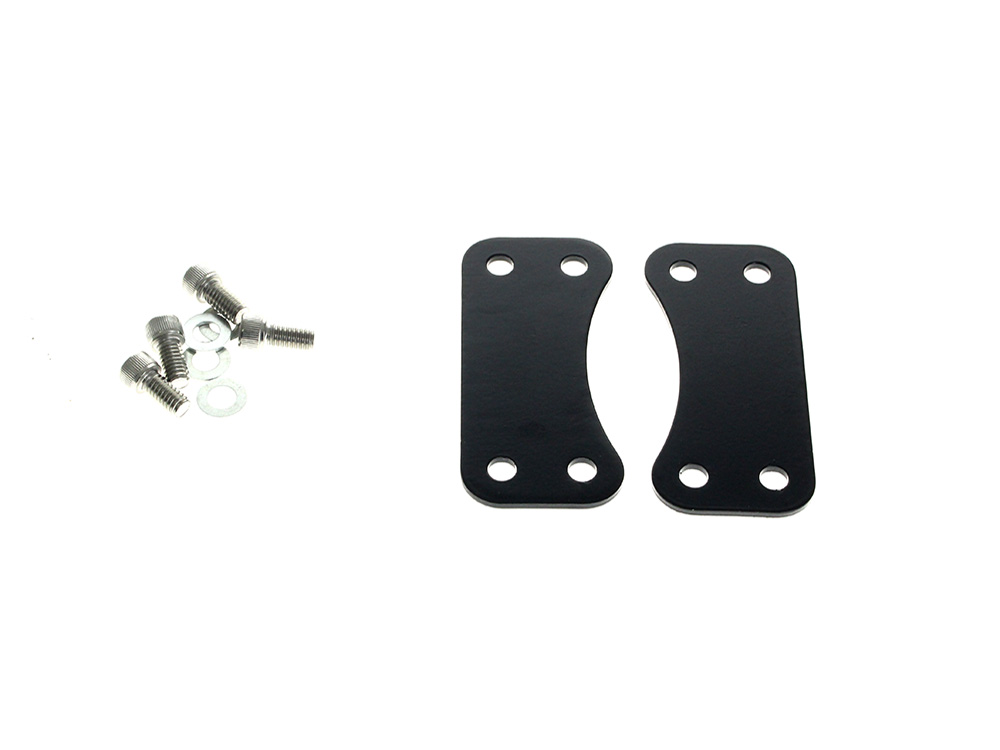Fender Spacer Kit - Black. Fits Most Touring 2014-2024 with 21in. Wheel & OEM Fender