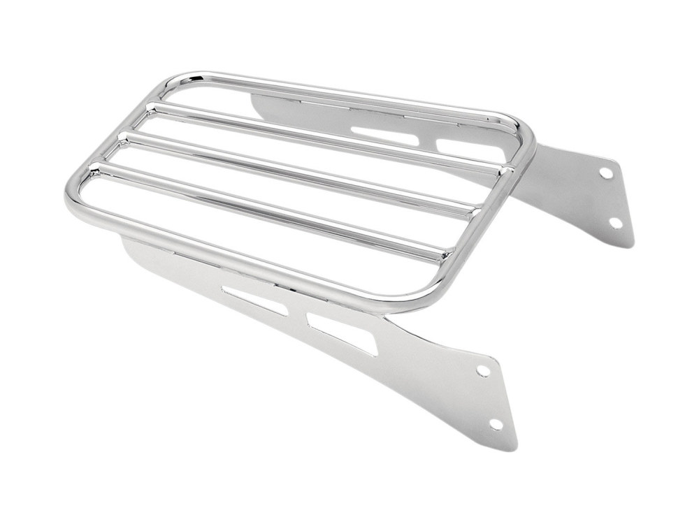 Luggage Rack - Chrome. Fits Yamaha V-Star XVS650 Classic 1998-2019