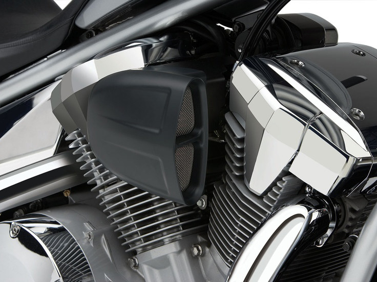 PowrFlo Air Intake System - Black. Fits Honda Fury, State-Line & Sabre 2010up