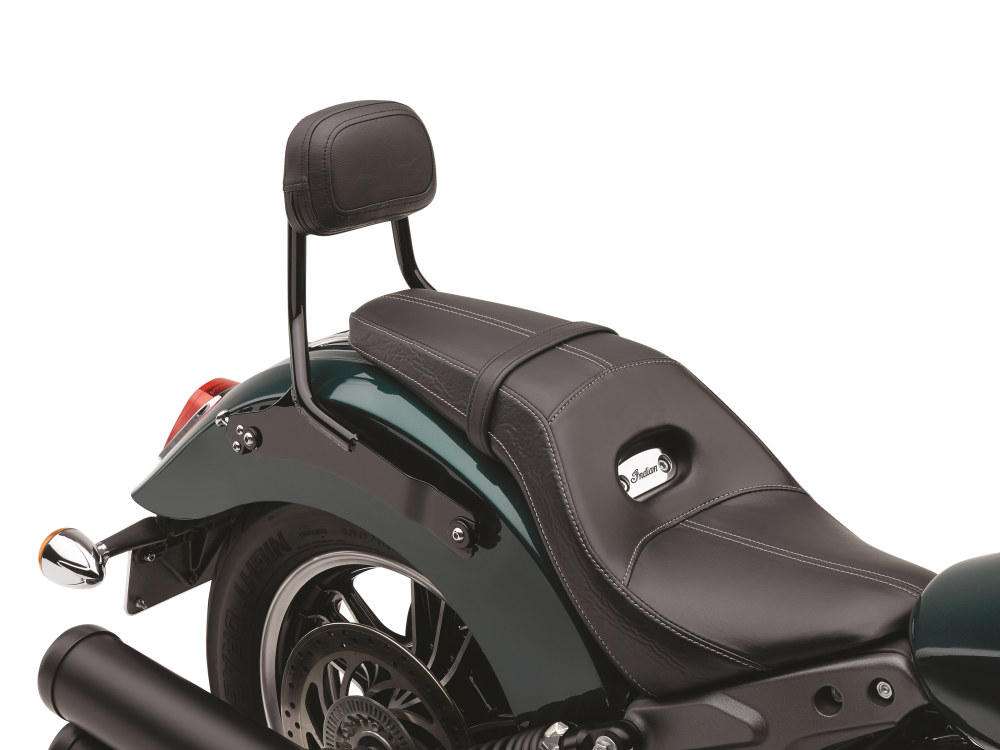 Quick Detachable Sissy Bar Kit - Black. Fits Scout 2015up with Dual Seat.