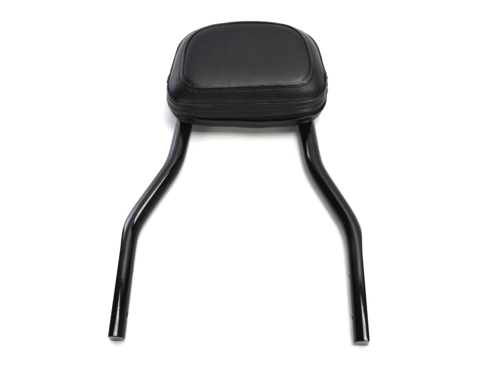 Short Quick Detachable Sissy Bar Kit - Black. Fits Sportster 2004-2021