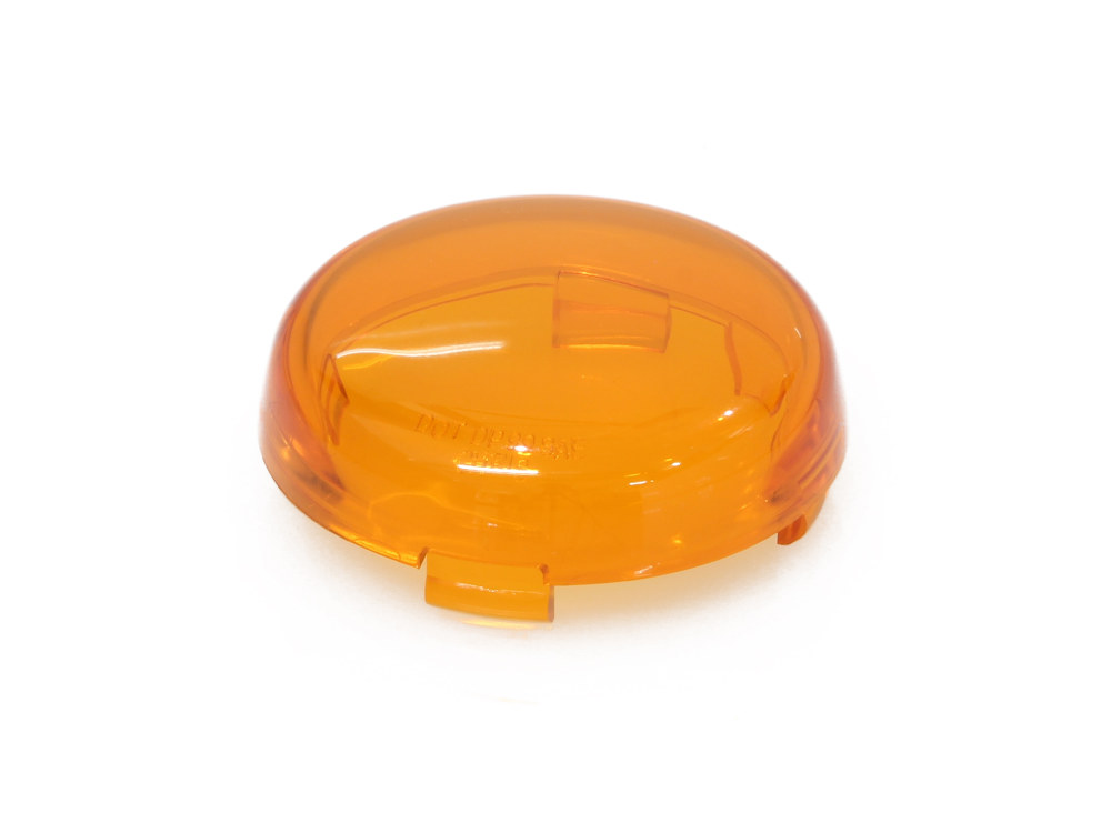 Turn Signal Lens - Amber. Fits most Big Twin & Sportster 2002up.