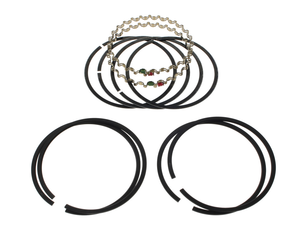 Standard Piston Rings. Fits Milwaukee-Eight 2017up with 107 Engine.