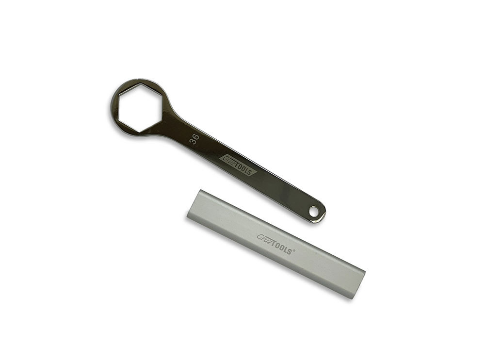 36mm, Rear Axle Nut Wrench Tool. Use on Touring 2008up, Pan America 2021up & Indian FTR1200 2019up