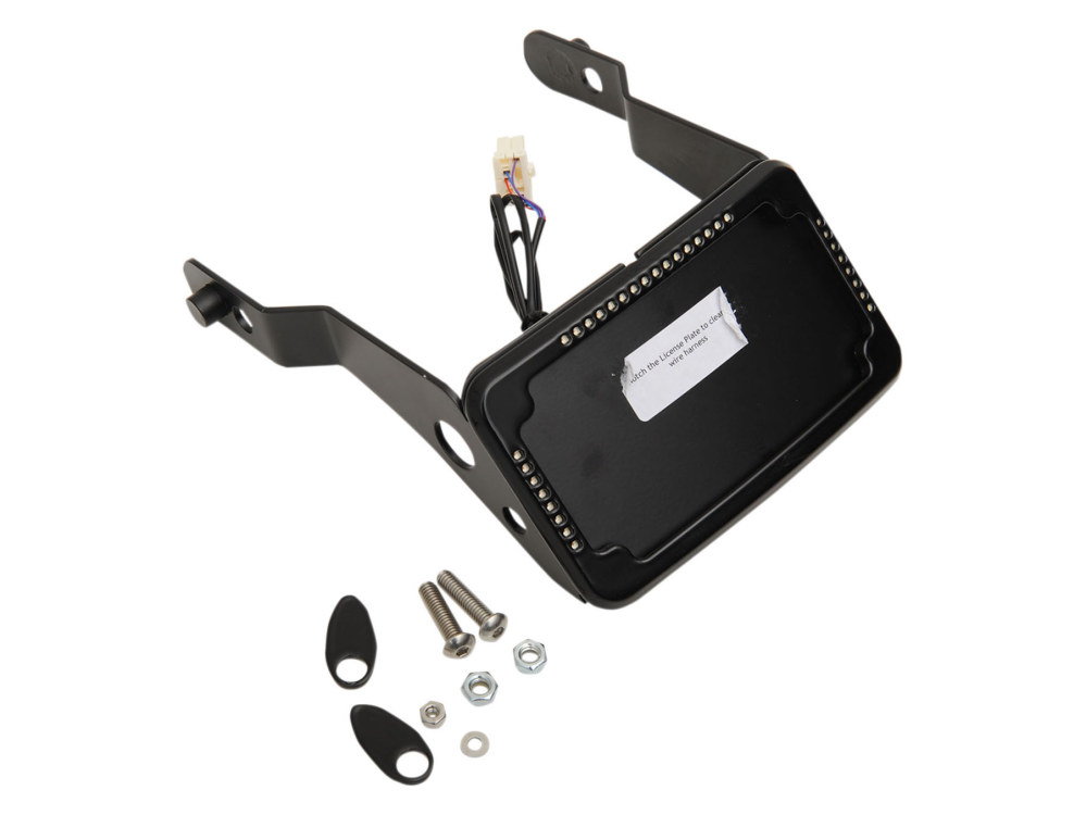Tail Tidy Fender Eliminator Kit – Black with Run, Turn, Brake and Number Plate Lights. Fits Dyna Street Bob 2013-2017 and Dyna Low Rider ‘S’ 2016-2017.