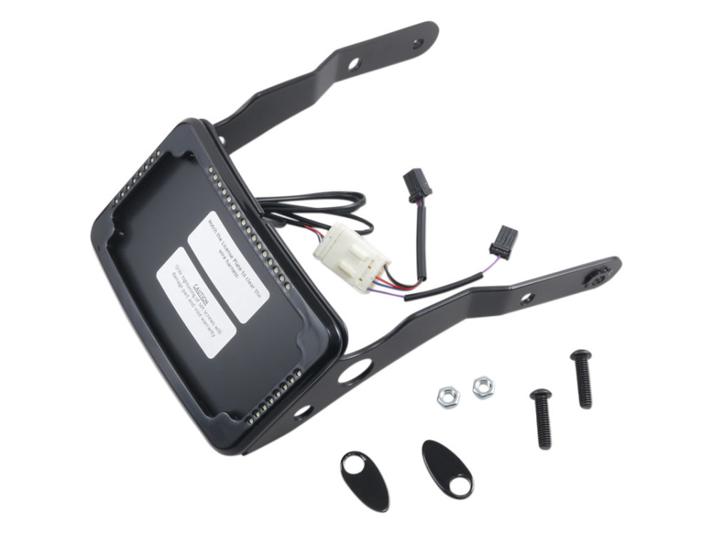 Tail Tidy Fender Eliminator Kit – Black with Run, Turn, Brake and Number Plate Lights. Fits Sportster 883 Iron 2009up, 1200 Iron 2018up, Forty-Eight 2010up, Seventy-Two 2012-16 & 1200 Nightster 2009-12.