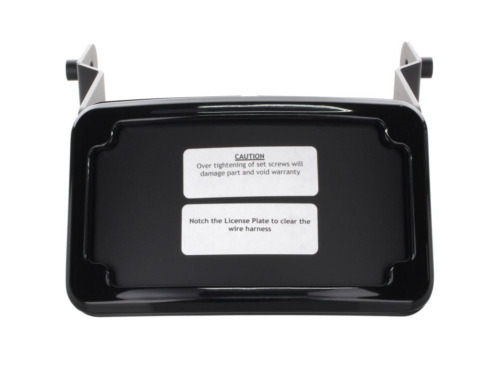 Tail Tidy Fender Eliminator Kit - Black with Number Plate Light Only. Fits Dyna Street Bob 2013-2017 and Dyna Low Rider 'S' 2016-2017.