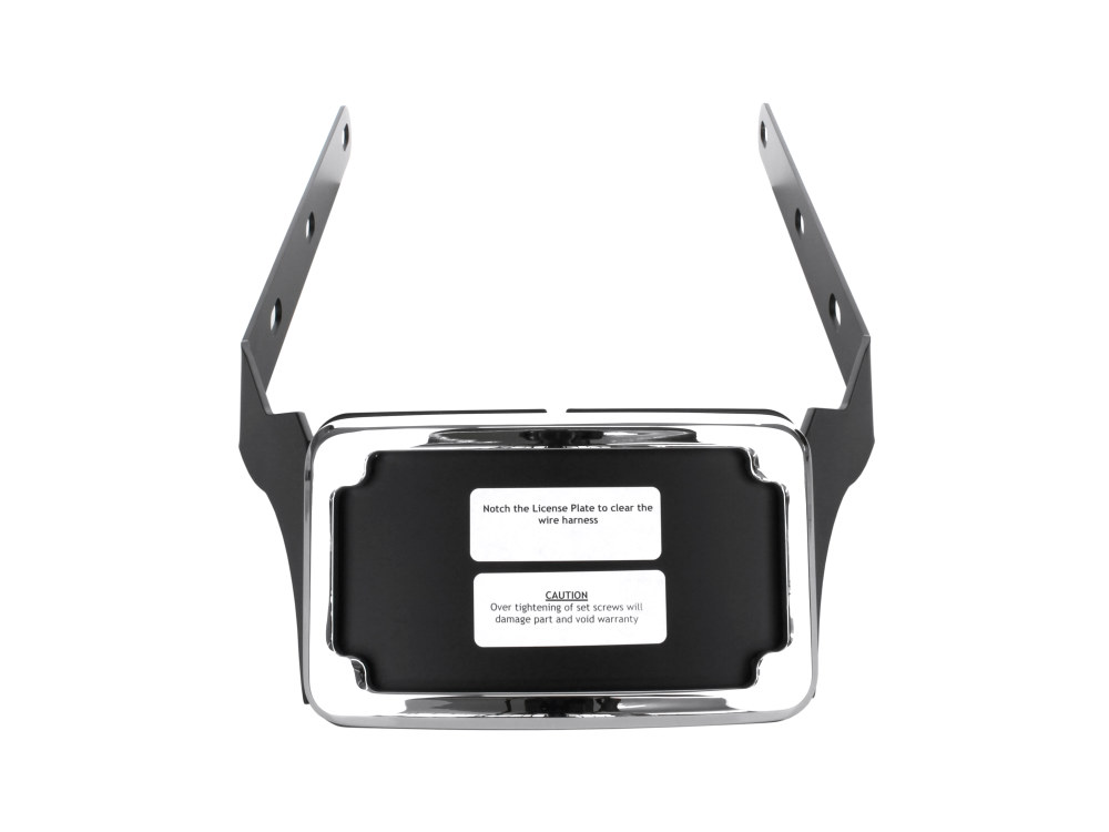 Tail Tidy Fender Eliminator Kit - Chrome with Number Plate Light Only. Fits Softail Breakout 2018up.