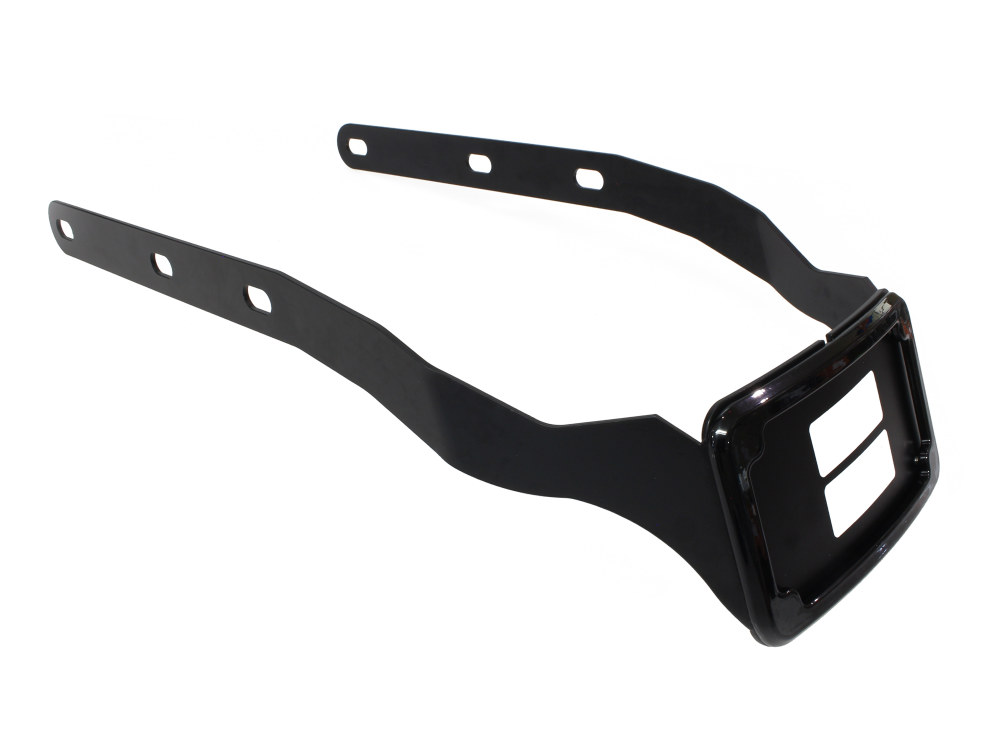 Tail Tidy Fender Eliminator Kit - Black with Number Plate Light Only. Fits Softail Fat Boy 2018up.