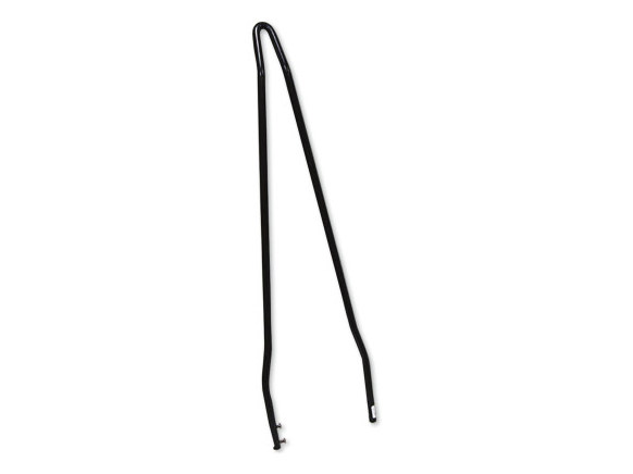 30in. Tall Attitude Stick Sissy Bar Upright - Black. Fits 6.88in. - 8.75in. Wide Side Plates.