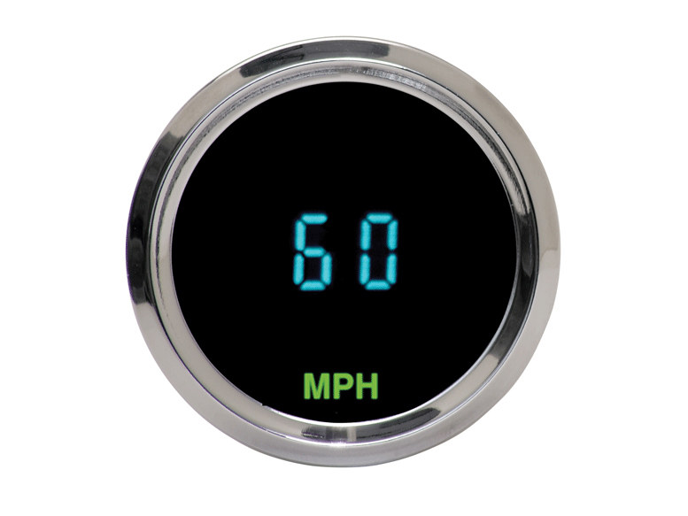 2-1/16in. Round Mini KPH Speedometer. - Dakota Digital - Rollies Speed Shop