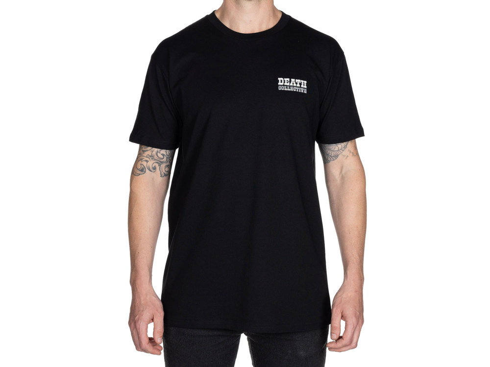 Death Collective Cowboy T-Shirt – Black. Medium