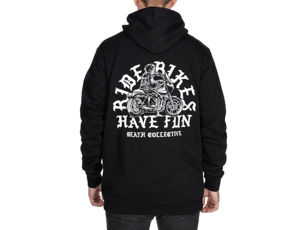 Death Collective Have Fun Hoodie – Black. X-Large