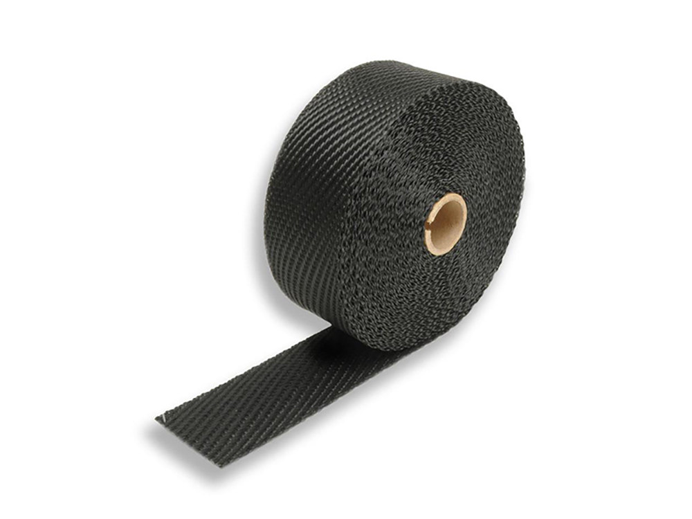 Black Titanium Heat Wrap. 2in. Wide x 50 Foot Roll.
