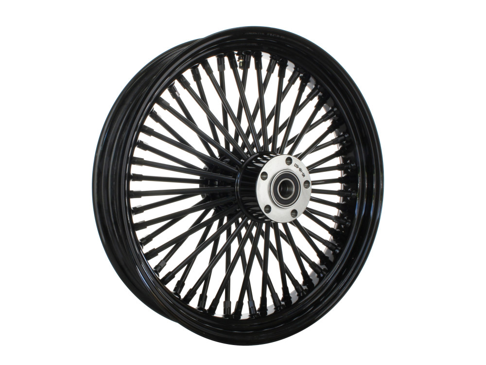 18in. x 4.25in. Mammoth Fat Spoke Rear Wheel – Gloss Black. Fits Dyna 2012-2017 & Sportster 2014-2021.