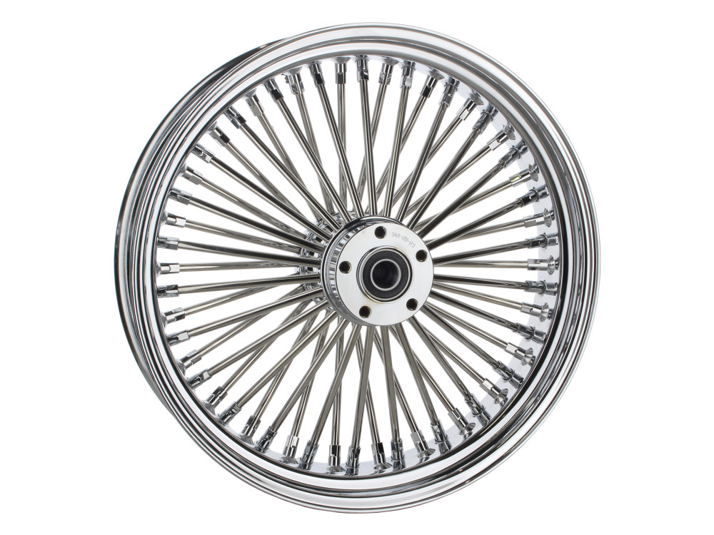 18in. x 4.25in. Mammoth Fat Spoke Rear Wheel - Chrome. Fits Dyna 2012-2017 & Sportster 2014-2021.