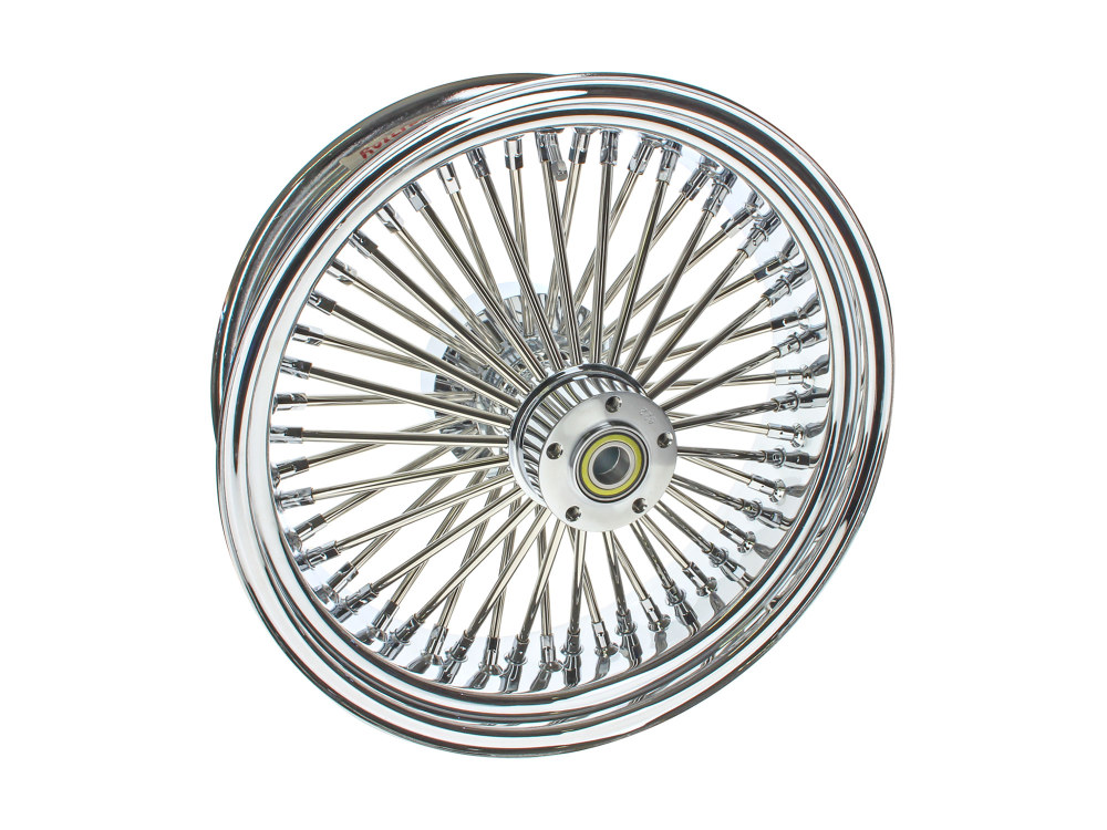 18in. x 5.5in. Mammoth Fat Spoke Rear Wheel – Chrome. Fits Touring 2009up with ABS & Cush Drive.