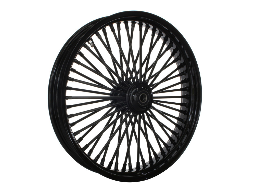 21in. x 3.5in. Mammoth Fat Spoke Front Wheel – Gloss Black. Fits Softail Breakout 2013up.