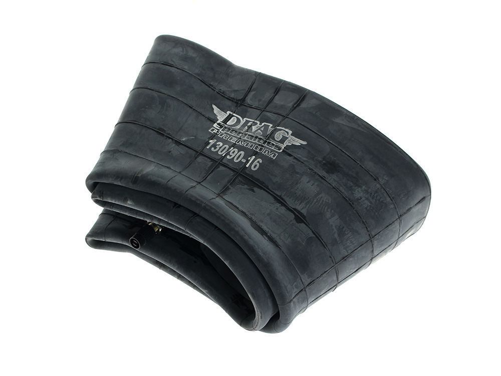 Drag Specialties 16in. Heavy Duty Inner Tube with Metal Center Valve. Fits 3.50in. Wide 16in. Rims