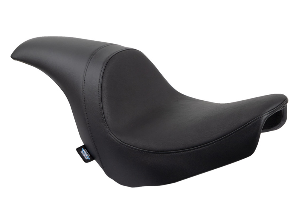 Performance Predator Dual Seat - Smooth Black. Fits Sport Glide & Low Rider 2018up, Low Rider S 2020up & Low Rider ST 2022up
