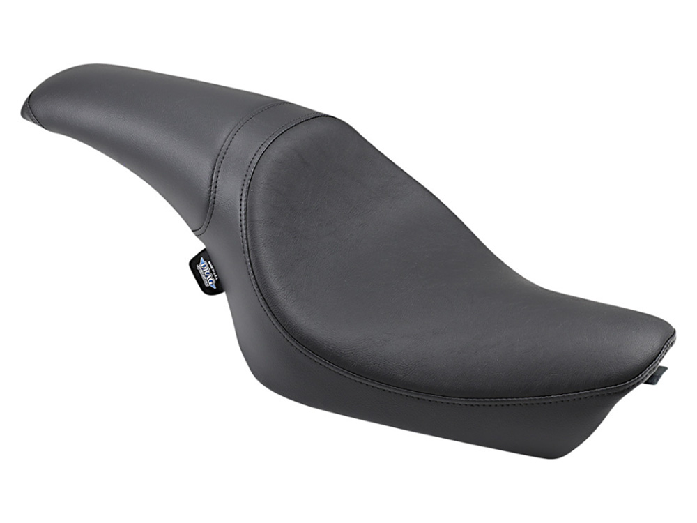 Predator Dual Seat - Smooth Black. Fits Sportster 2004-2021