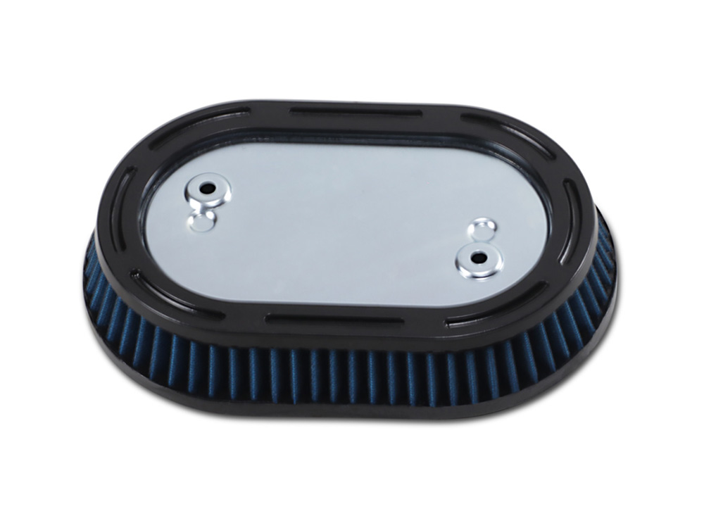 Premium Washable Air Filter Element. Fits Milwaukee-Eight 2017-2024 with Ventilator/Oval Air Cleaner