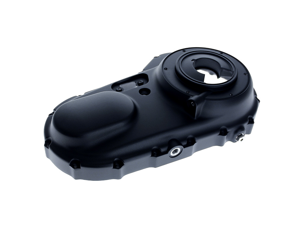 Outer Primary Cover - Satin Black. Fits Sportster 2006-2021 - Drag Specialties