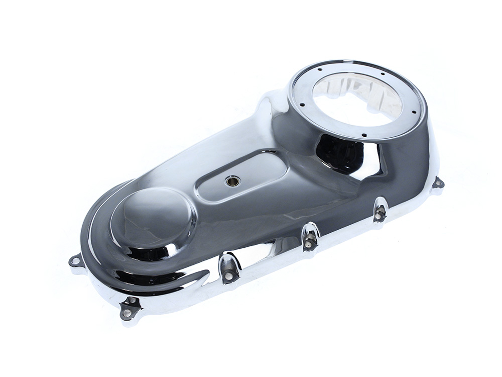 Drag Specialties Outer Primary Cover - Chrome. Fits Dyna Glide 2006-2017 with Mid Mounts