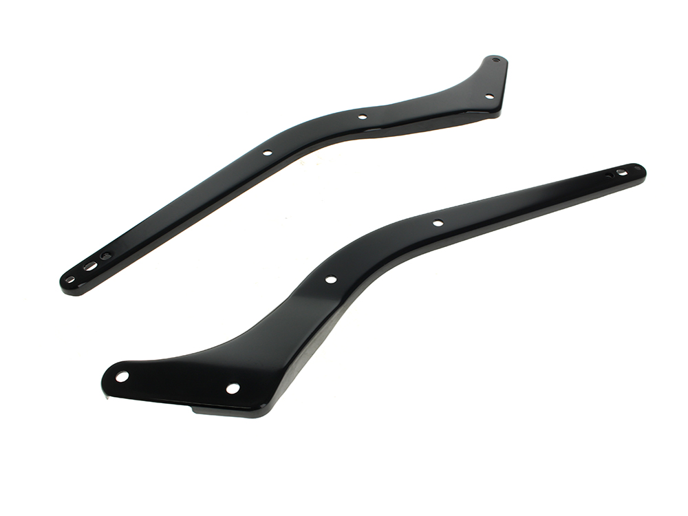 Drag Specialties Rear Fender Struts - Gloss Black. Fits Softail 2008-2017 with 200 Rear Tyre