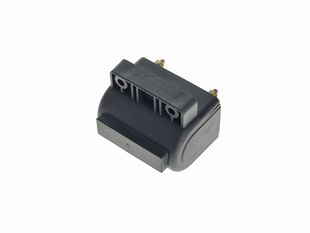 Drag Specialties Ignition Coil - Black. Fits Big Twin & Sportster 1965-1998 with Points