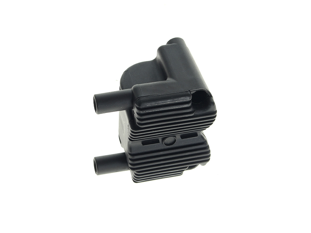 Ignition Coil - Black. Fits Softail 2001-2006, Dyna 2004-2011 & Touring 2002-2007 with Delphi EFI