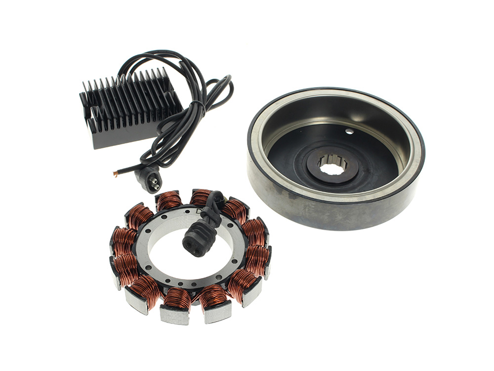 Drag Specialties Alternator Kit. Fits Big Twin 1989-1998 or 32Amp Upgrade for Big Twin 1970-1988