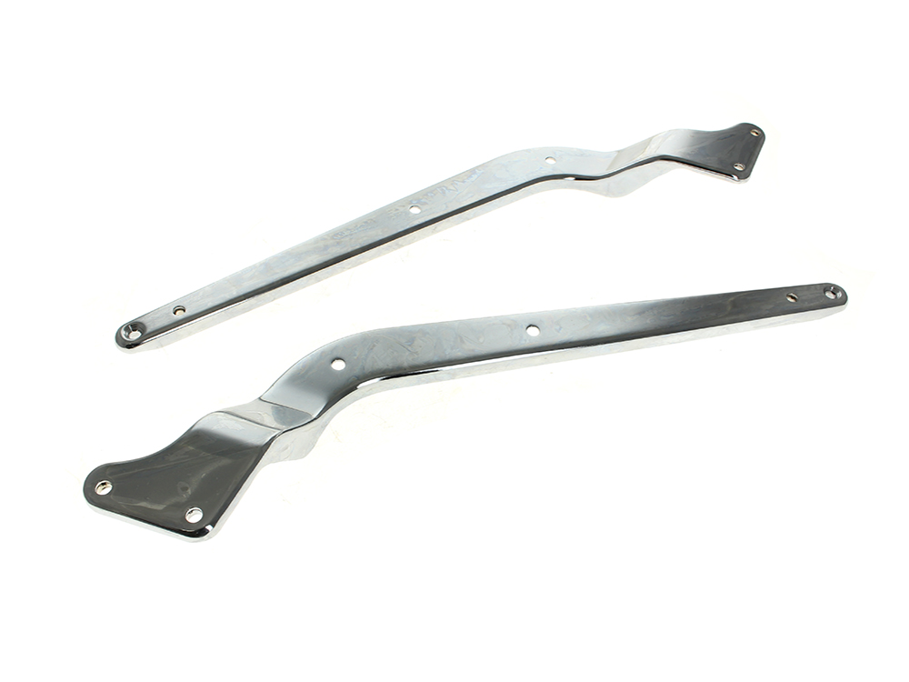 Drag Specialties Rear Fender Struts - Chrome. Fits Softail 1986-1999