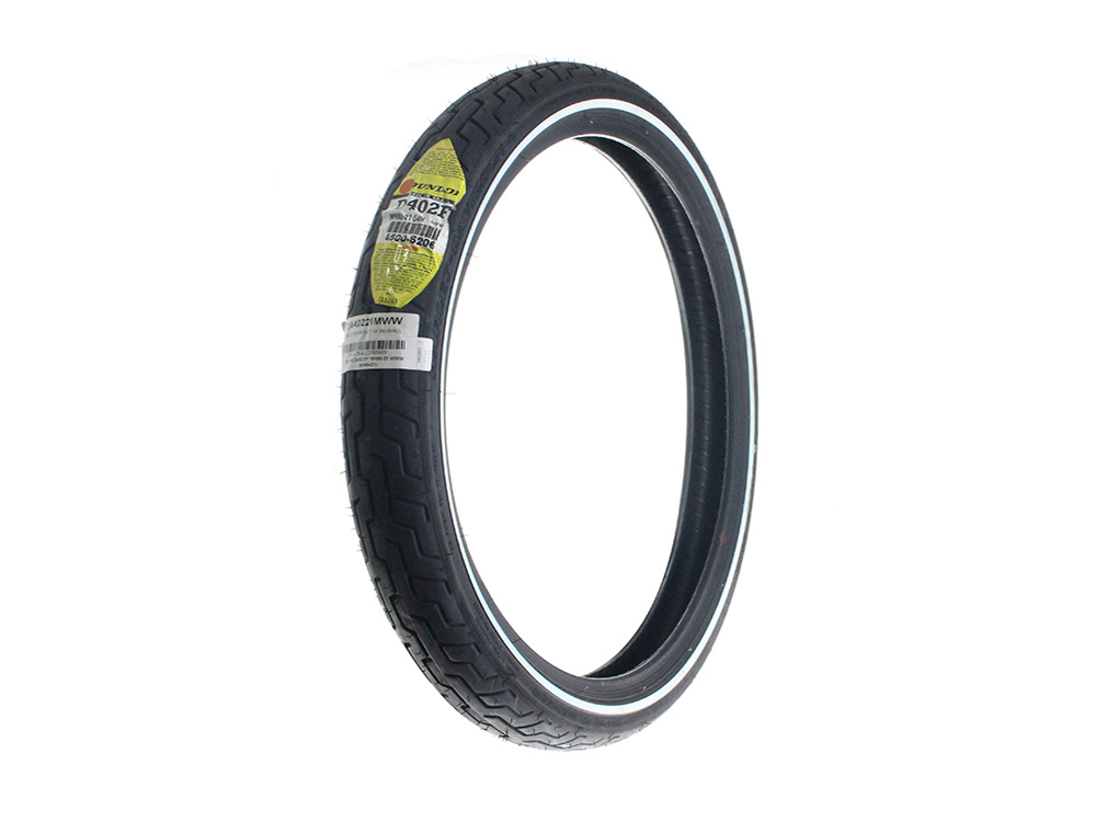 Dunlop D402 21in. Whitewall Front Tyre. MH90-21 54H