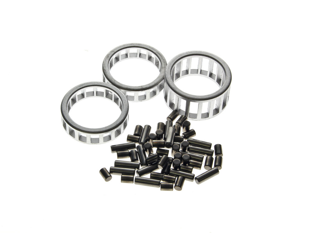 Rod Cages with Standard Size Roller Bearings. Fits Big Twin 1936-1986.