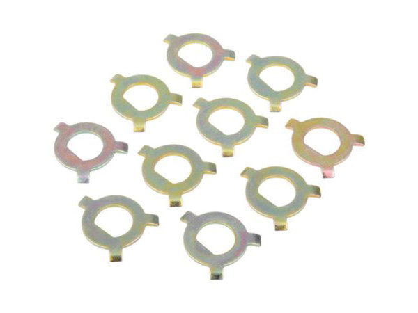 Starter Crank & Countershaft Locktab - Pack 10. Fits 4Spd Big Twin 1936-1979.